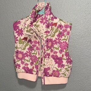 Floral Pink Women's Vest
